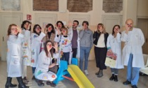 I Clown Marameo donano uno spirometro all'Ospedale Infantile di Alessandria