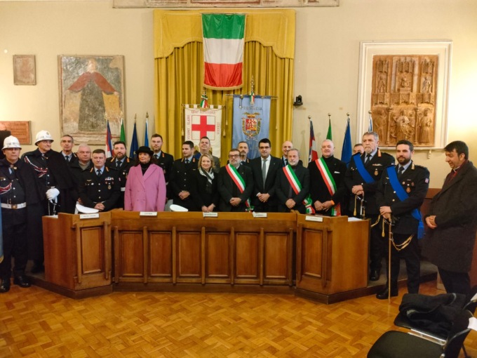 Celebrata la Giornata Regionale della Polizia Municipale. Tra i premiati in comandante Bassani