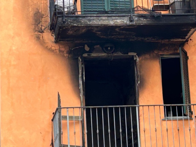 Ancora in ospedale i 5 intossicati nell’incendio della palazzina di Alessandria