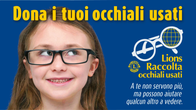 Ad Alessandria il Progetto Italia Lions per la raccolta di occhiali usati