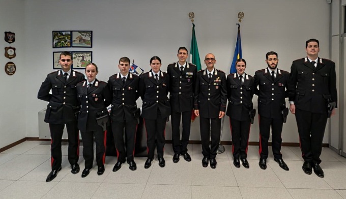Nove nuovi Carabinieri Forestali in servizio nelle province di Alessandria e Asti