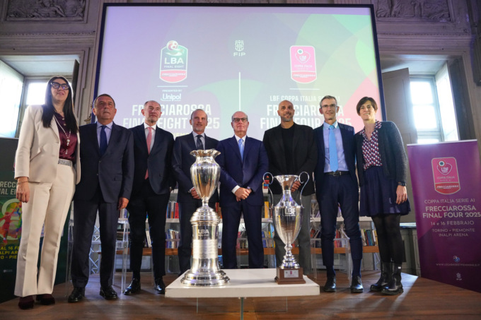 Presentata a Torino la Frecciarossa Final Eight di basket