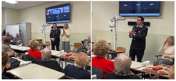 Tortona, Carabinieri all’Università della Terza Età per parlare di truffe agli anziani