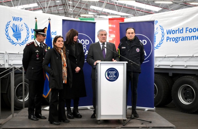 Il Piemonte partecipa all’operazione “Food for Gaza”: in Israele i medici del Regina Margherita