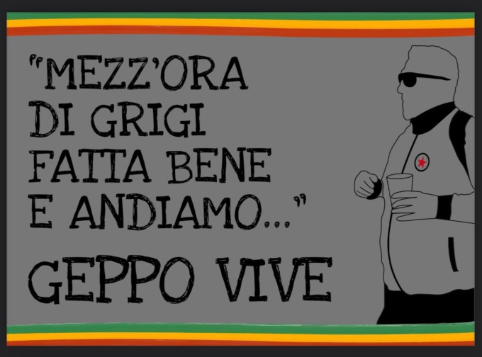 Un minuto di silenzio per Geppo domenica, durante la partita contro Autovip San Mauro