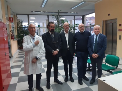 Il direttore generale dell’Asl Al Marchitelli in visita all’ospedale di Ovada