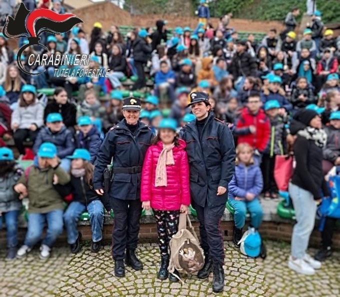 Giornata mondiale delle foreste: i Carabinieri Forestali incontrano gli studenti