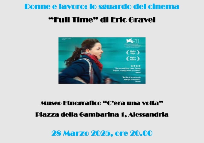 Le donne e il lavoro: ad Alessandria la proiezione del film “Full Time” di Éric Gravel