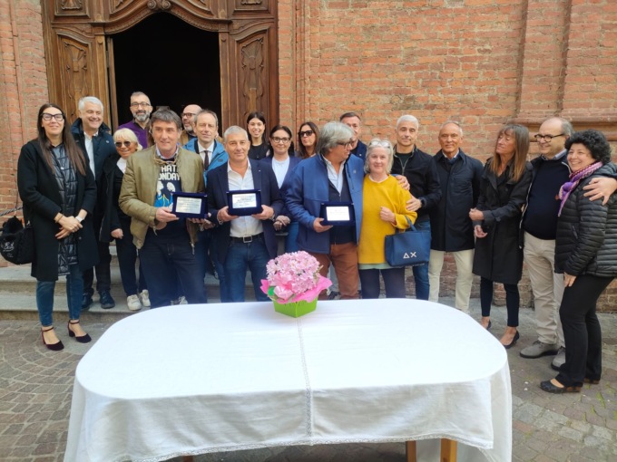 Il “grazie” ai commercianti di via San Lorenzo, al servizio di Alessandria