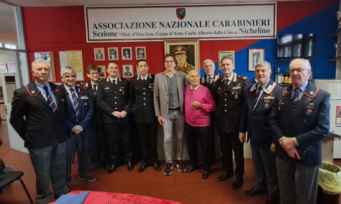 Nichelino, il Vice Brigadiere in congedo Michele Melfa compie 103 anni