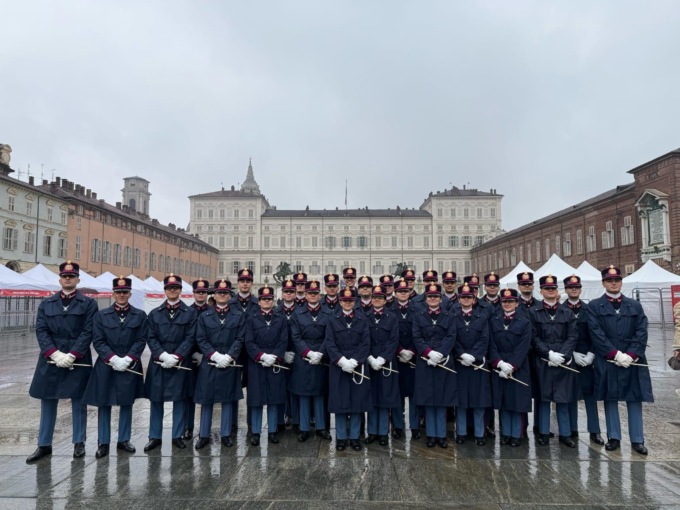 La visita degli Allievi Ufficiali dell’Arma dei Carabinieri del 206° corso “Dignità” a Torino
