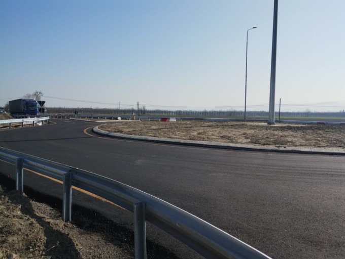 Conclusi i lavori della rotonda per Voghera a Pontecurone
