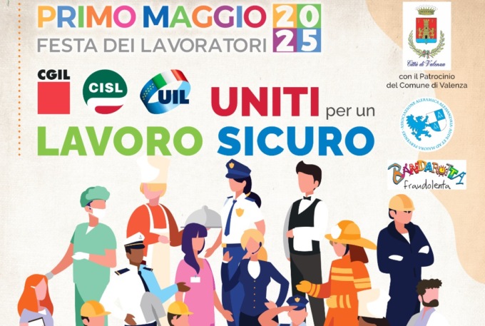 “Uniti per un lavoro sicuro”: a Valenza la festa provinciale dei lavoratori di Cgil, Cisl e Uil