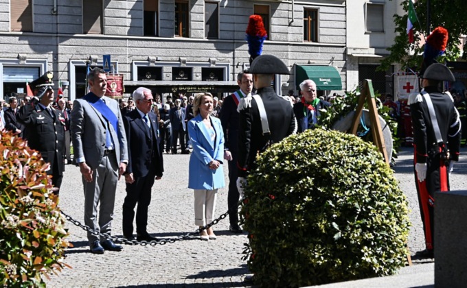 80° Anniversario della Liberazione in provincia di Alessandria: i Carabinieri rendono onore ai caduti