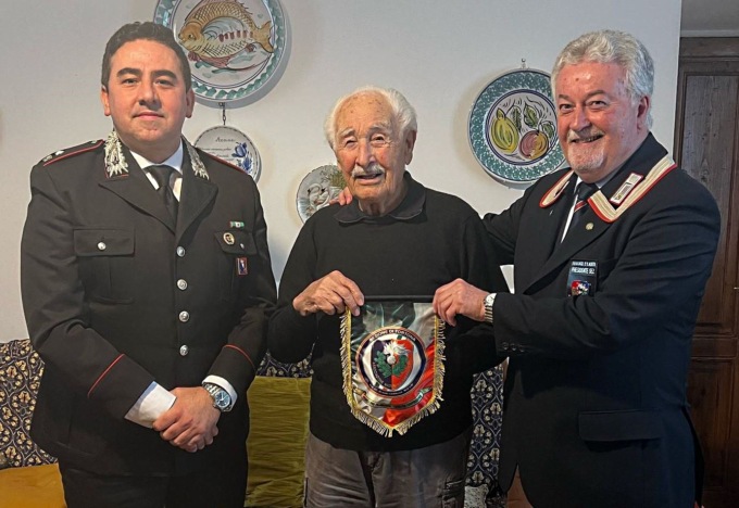 L’Arma celebra i 98 anni del Carabiniere in congedo Carmelo Privitera