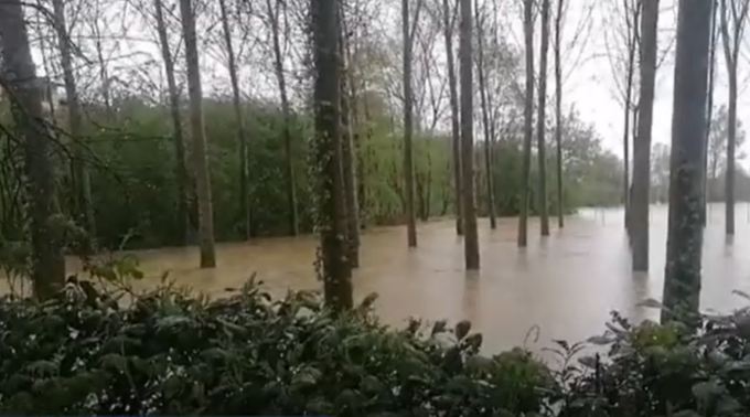 Maltempo: scende il livello di torrenti e Dora Baltea nell’Eporediese