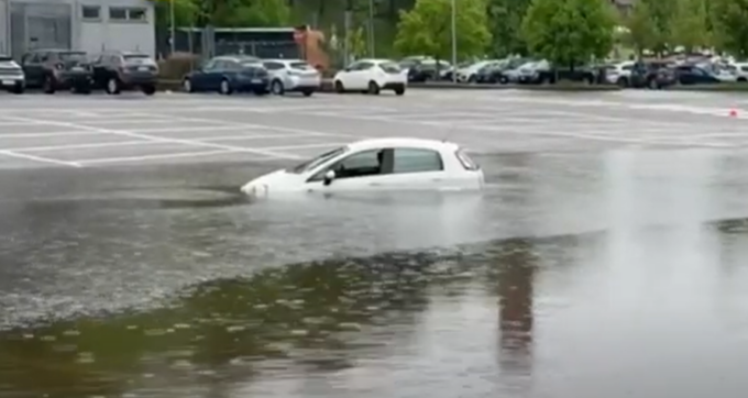 Maltempo nel Canavese: cinque famiglie evacuate a Castellamonte