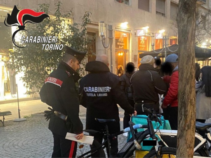 Sicurezza nei luoghi di lavoro e contrasto del lavoro nero: i controlli dei Carabinieri nel Torinese