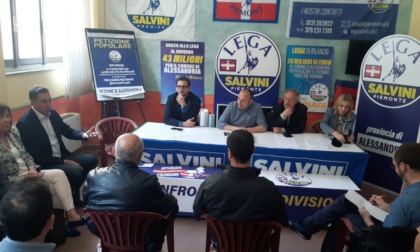 La Lega raccoglie 500 firme per chiedere migliori condizioni di vita ad Alessandria