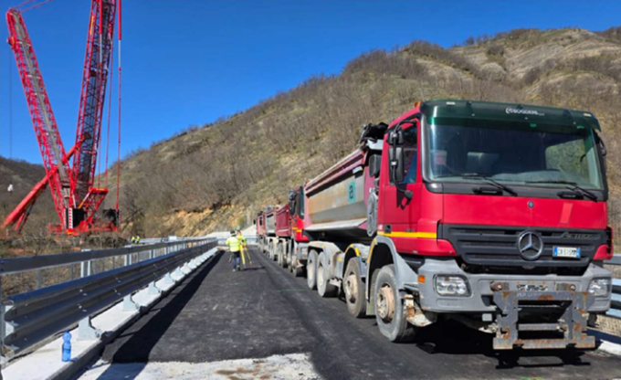 Riaperto il ponte della Gnocca in Val Borbera