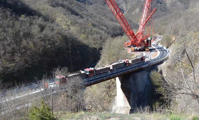 Riapre domani il ponte “della Gnocca” lungo la sp 140 in Val Borbera