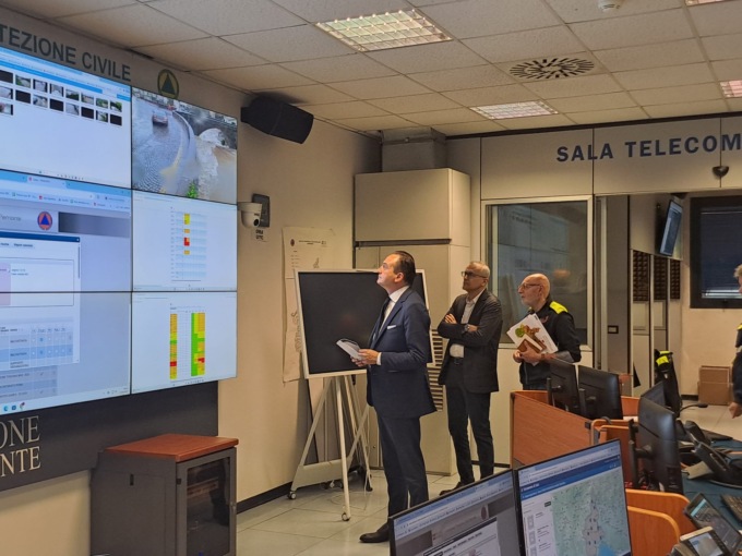 Maltempo in Piemonte: il punto della situazione dalla sala operativa della Protezione Civile