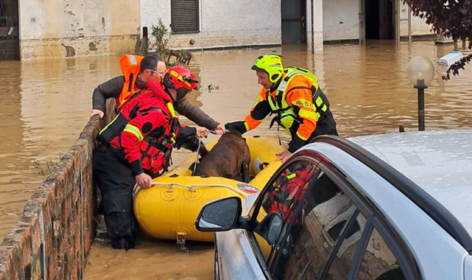 Bormida sorvegliato speciale ad Alessandria: acqua e fango a Valmadonna e Valenza