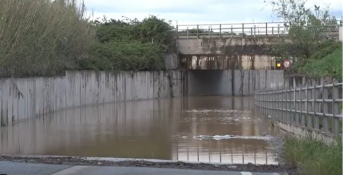 I disagi provocati dal maltempo a Valmadonna: acqua e fango nel sobborgo alessandrino