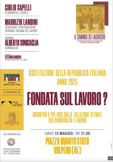 Fondata sul lavoro? Volpedo