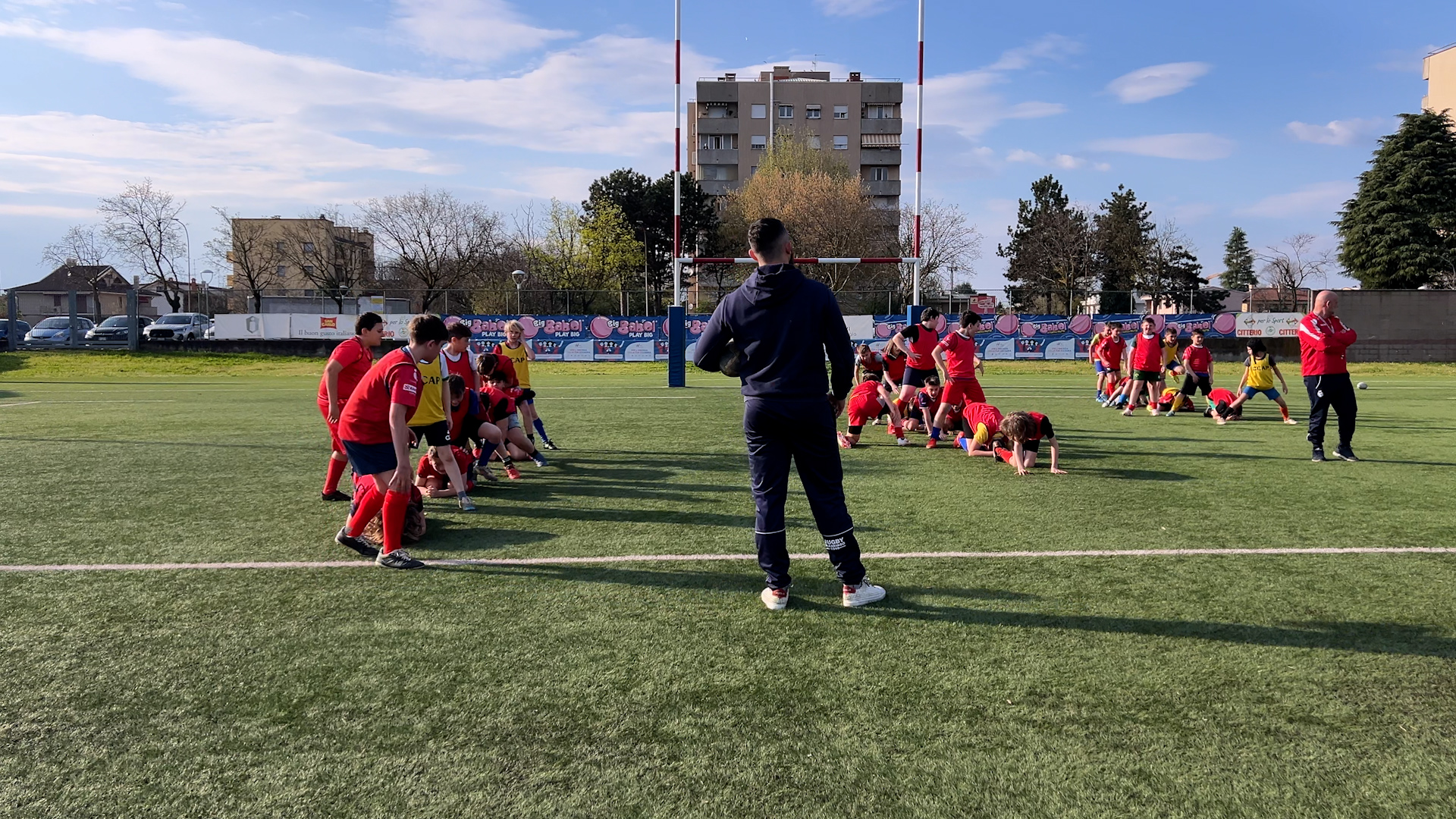 foto allenamento rugby