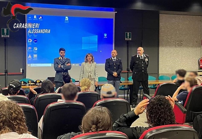 Anche i Carabinieri tra i relatori nel progetto “I volti della legalità” ad Alessandria