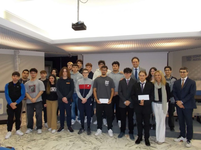 “LaTuaIdeaDImpresa”: Confindustria Alessandria premia gli studenti dell’istituto Volta