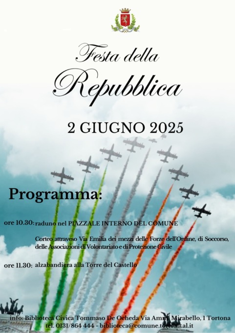 Tortona Festa Repubblica 2025