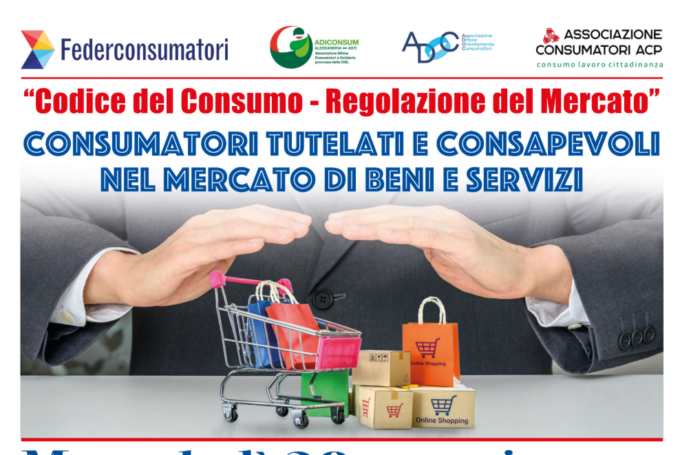 Domani giornata conclusiva dei “Mercoledì del Consumatore” ad Asti ed Alessandria
