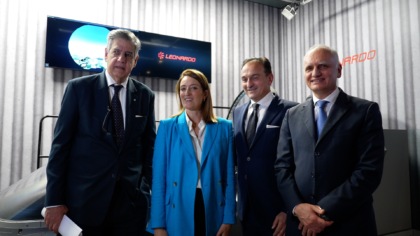La visita della presidente Metsola al distretto dell’Aerospazio di Torino