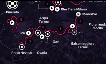 Ciclismo: presentato il Giro Next Gen Under 23. Due le tappe nell'alessandrino