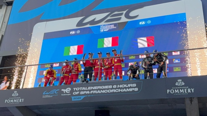 Trionfo Ferrari alla 6 ore di Spa. Buon successo per il raduno Unioncollezionisti al Moccagatta