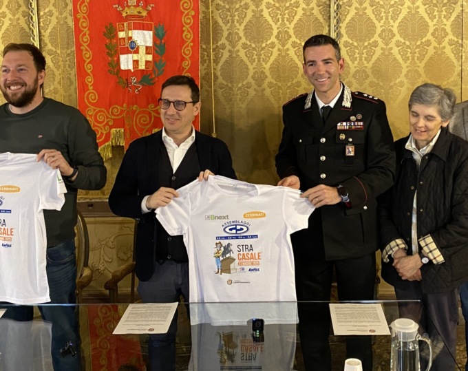 Al via domani la StraCasale: presenti anche i Carabinieri con uno stand info-promozionale