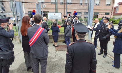 Carignano, caserma intitolata al Carabiniere Giovanni Manescotto