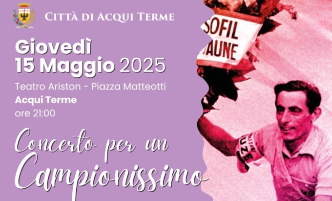 Sport e spettacolo ad Acqui Terme in ricordo dei Campionissimi