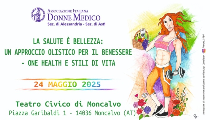 Il 24 maggio a Moncalvo una giornata dedicata alla salute integrata al femminile