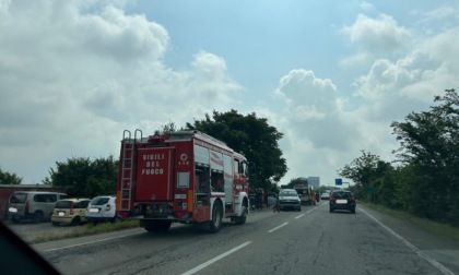 Incidente tra due auto a Spinetta Marengo: traffico rallentato