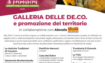 Novi Ligure, al via la seconda edizione di "Dolci Terre di Primavera"