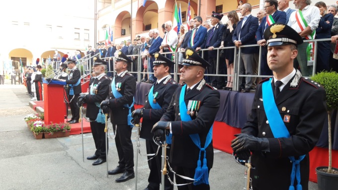 211 anni dell’Arma dei Carabinieri e 100 della caserma Scapaccino di Alessandria