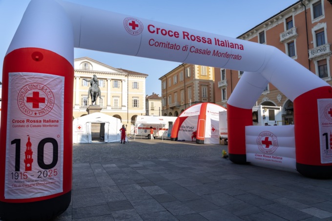 “Una Giornata con la CRI”: il 14 giugno Croce Rossa in piazza a Casale Monferrato