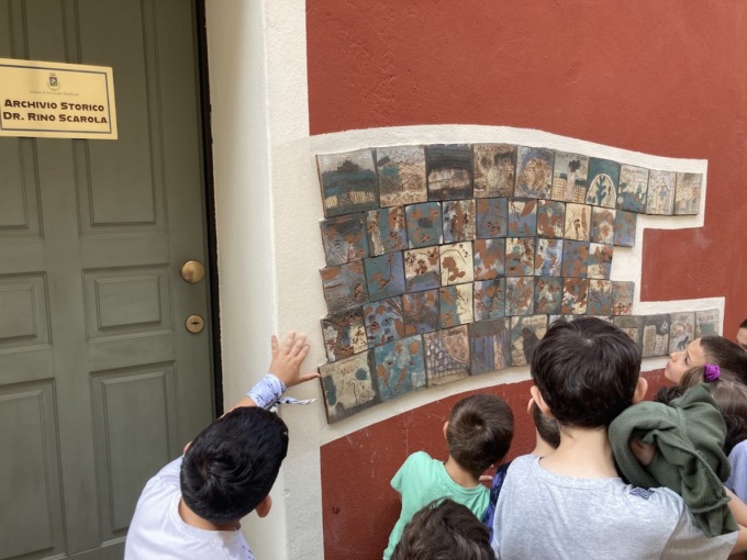 A San Giorgio Monferrato un’installazione artistica permanente realizzata dagli alunni