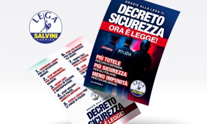 Alessandria, gazebo della Lega sul ddl Sicurezza in tutta la provincia