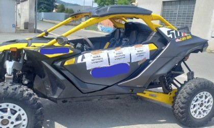 La Polizia sequestra un quadriciclo mai immatricolato e senza assicurazione