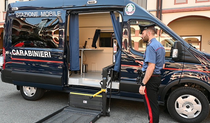 Arriva la Stazione Mobile dei Carabinieri per essere ancora più presenti sul territorio
