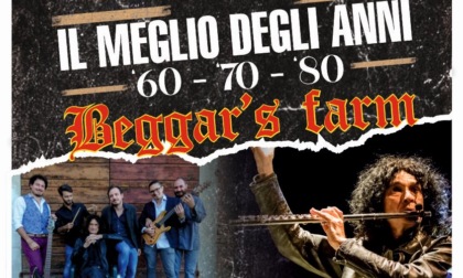 A Silvano d'Orba il concerto dei Beggar's Farm a favore del gruppo Aido di Ovada